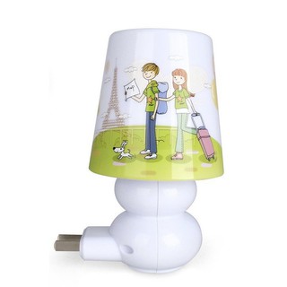 Đèn ngủ tự động cảm ứng sáng tối hình cái ly, hình nấm