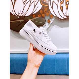 GIÀY SLIP ON WANG TRẮNG ĐỘN ĐẾ