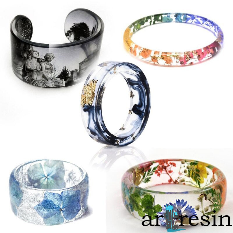 Khuôn Silicon Làm Vòng Tay Resin Handmade Độc Đáo