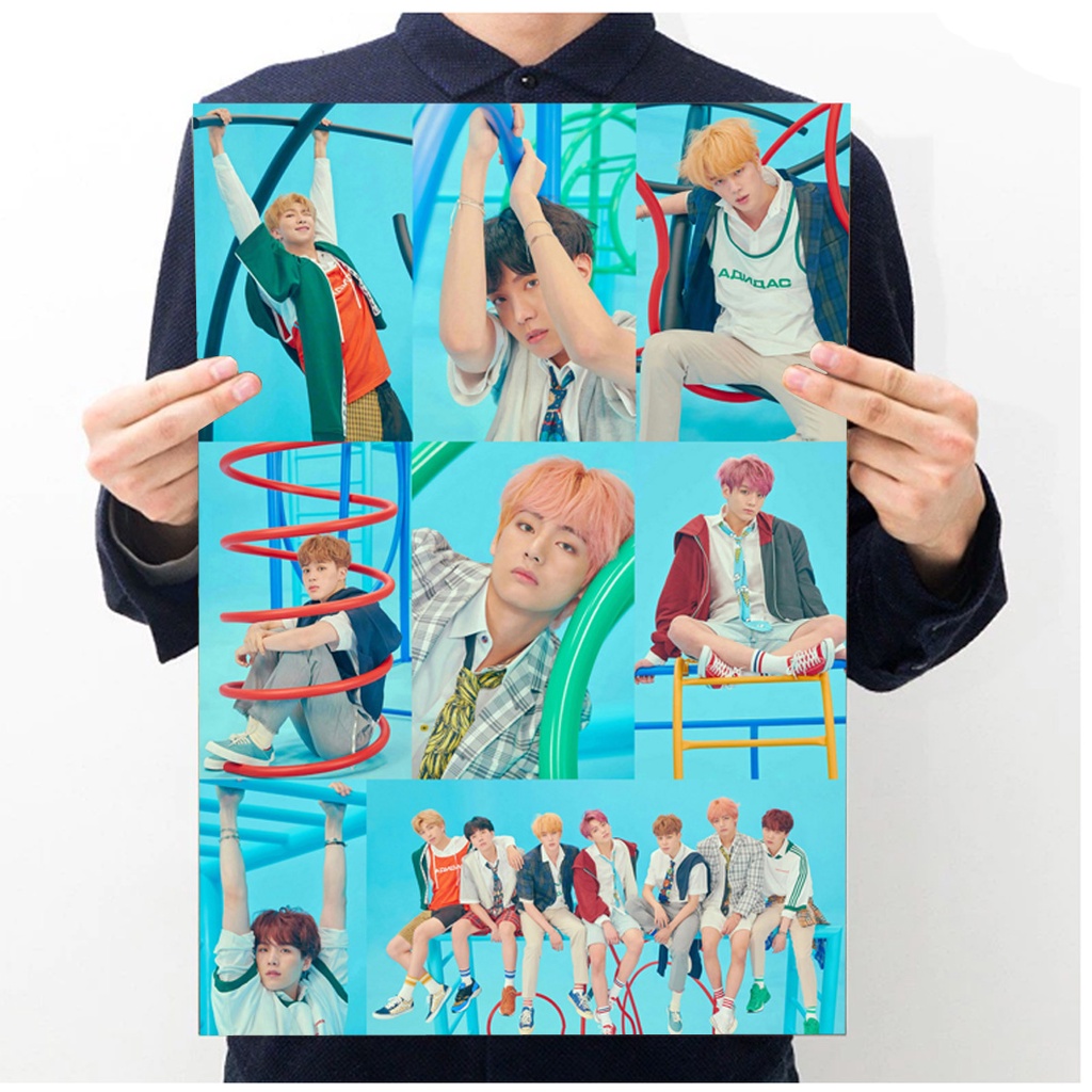Tranh dán tường BTS , Áp Phích BTS, Poster nhóm nhạc BTS