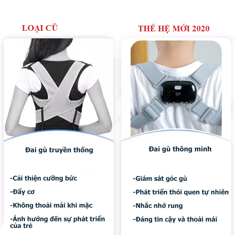 Đai chống gù lưng trẻ em nam nữ, đai gù lưng chống gù lưng cho bé hiệu quả tức thì