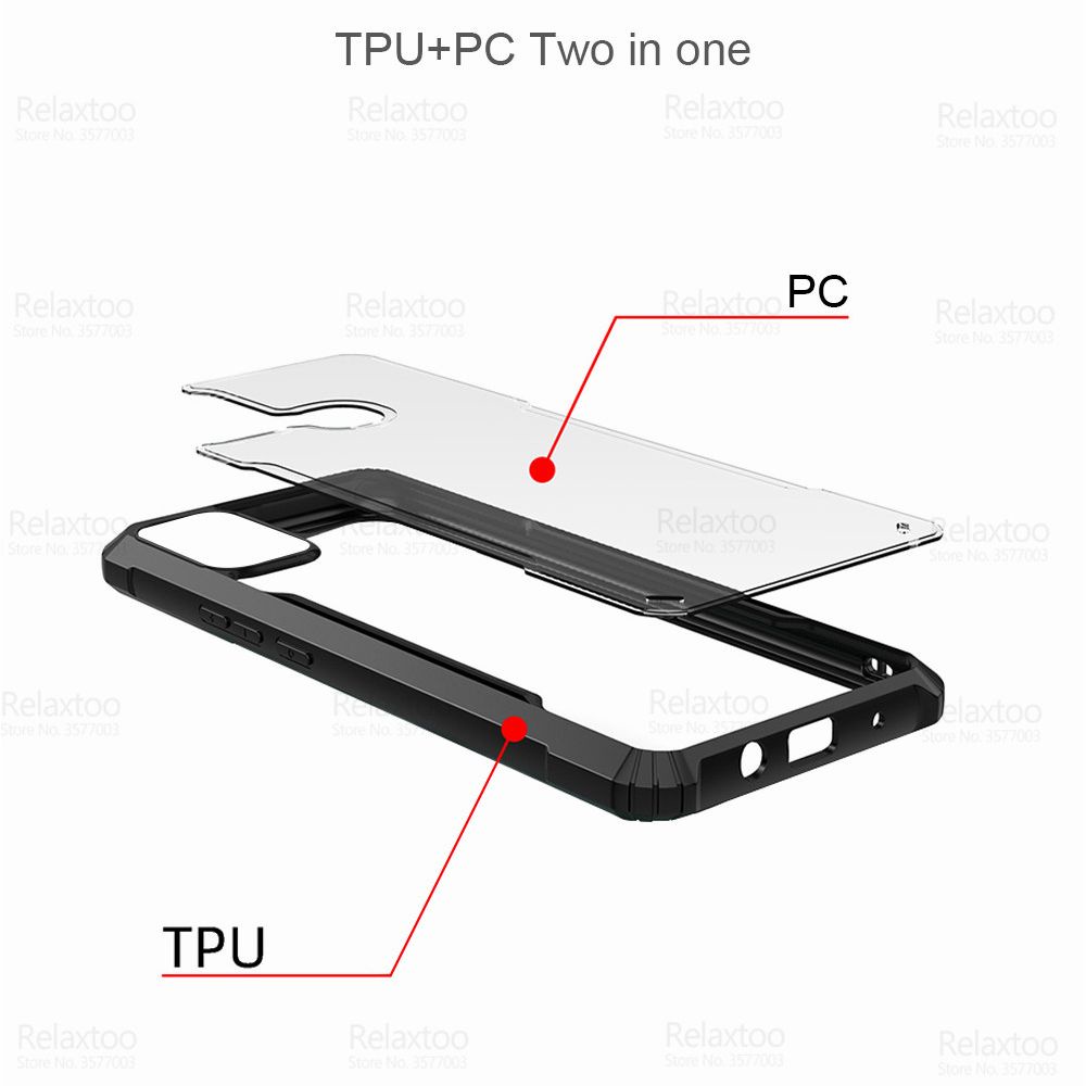 Ốp điện thoại acrylic trong suốt cho Xiaomi Redmi 10 Redme Red Me Note 10 Pro 10s Note10 S 10Pro Redmi10