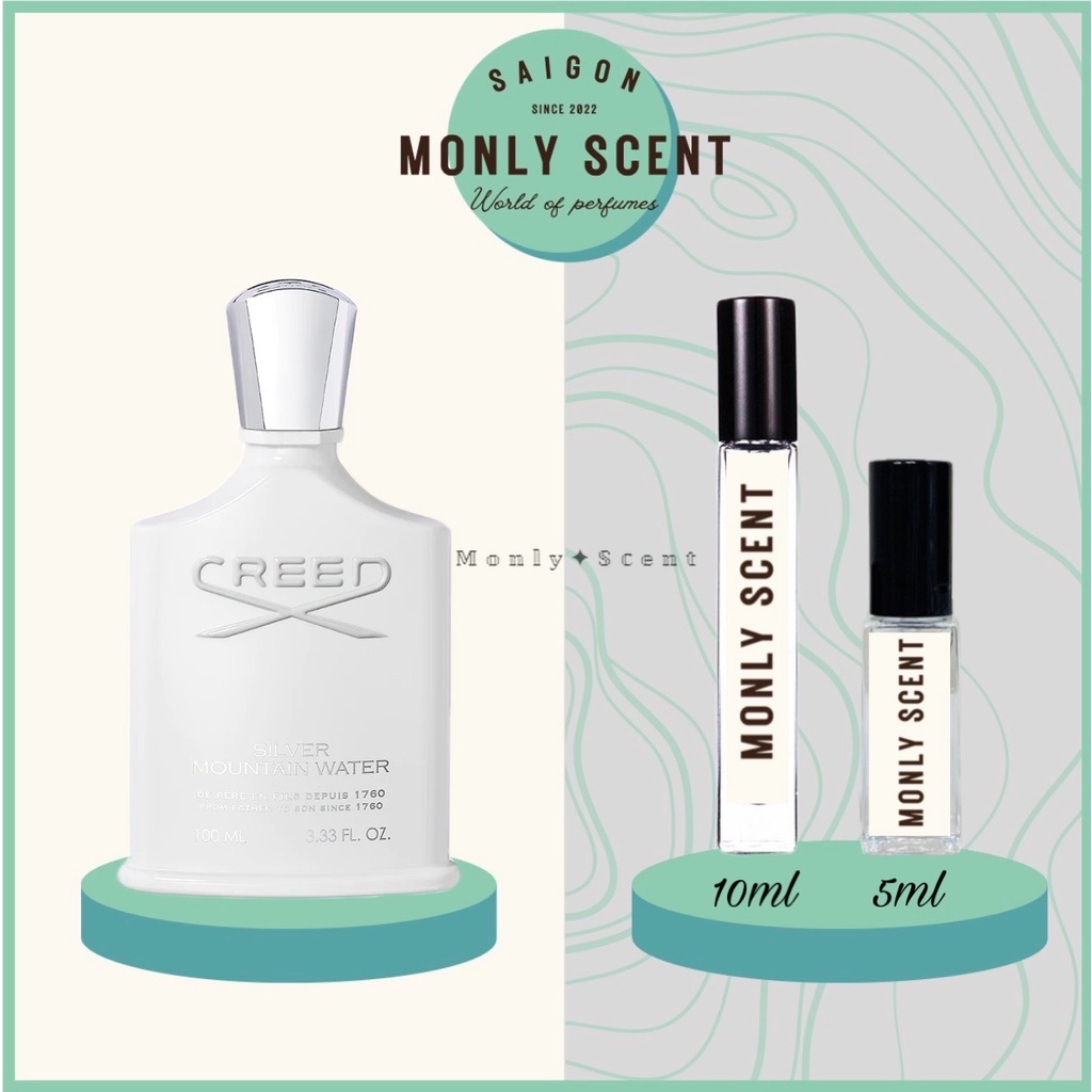 ✦ Mẫu thử nước hoa Creed Silver Moutain Water EDP - 𝐌𝐨𝐧𝐥𝐲_𝐬𝐜𝐞𝐧𝐭™ ✦