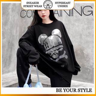 ÁO KHOÁC NỈ SWEATER BAD HABIT UNISEX - GIN STORE