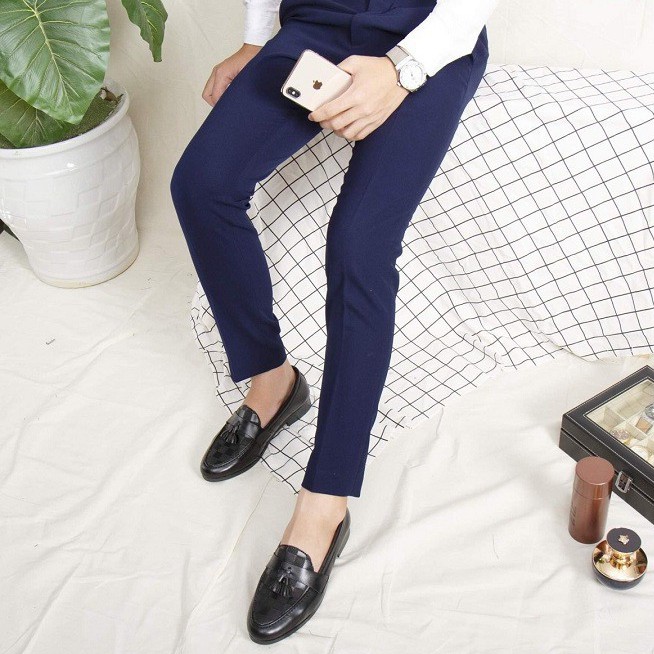 Quần âu nam chất vải tuyết mưa - Quần tây nam Công sở | BigBuy360 - bigbuy360.vn