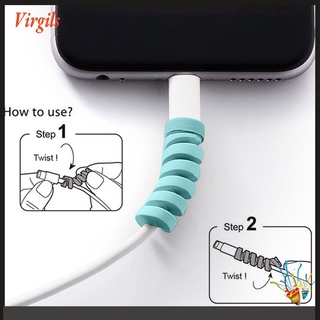 Dây Quấn Bảo Vệ Dây Cáp Sạc Usb Cho Iphone Android