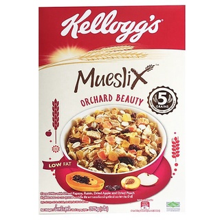 Ngũ cốc ăn sáng Kellogg’s Mueslix Orchard Beauty (Trái cây sấy) 375g