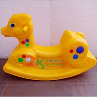 Compo 1 bập bênh và 1 xe chòi chân