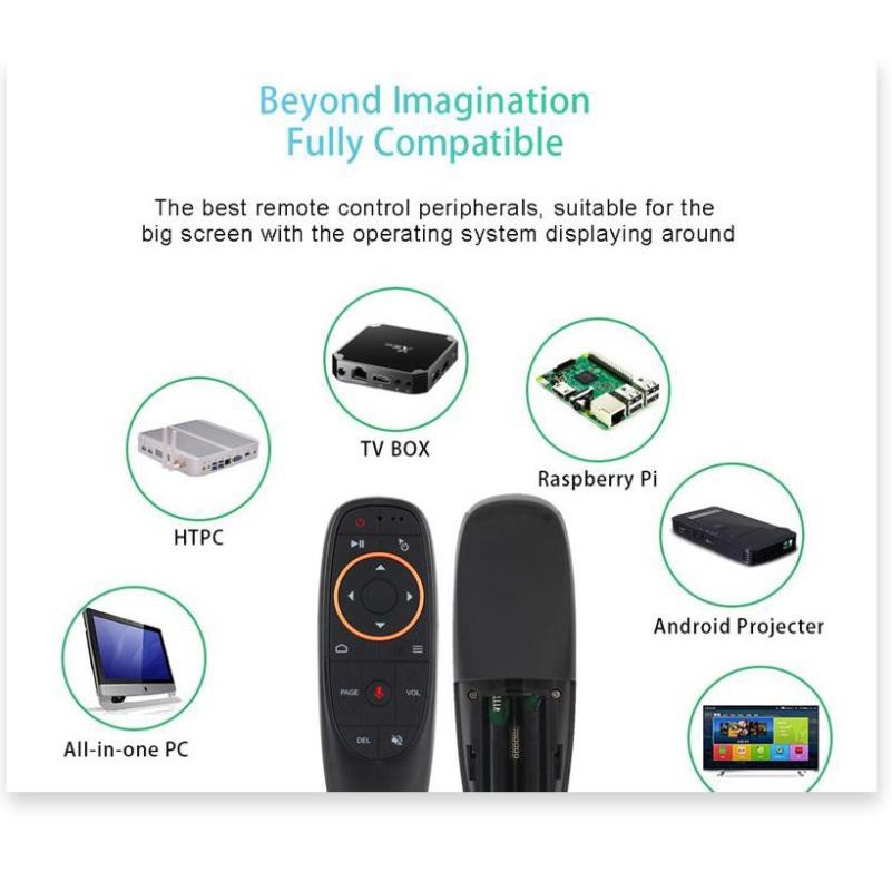 ✔️ [Bảo Hành 1 Đổi 1] Chuột Bay Không Dây Điều Khiển Giọng Nói Air Mouse Remote Voice G10S Cao Cấp, Kết Nối Nhanh Nhạy