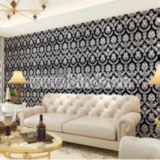 Decal cuộn họa tiết đen 5 mét