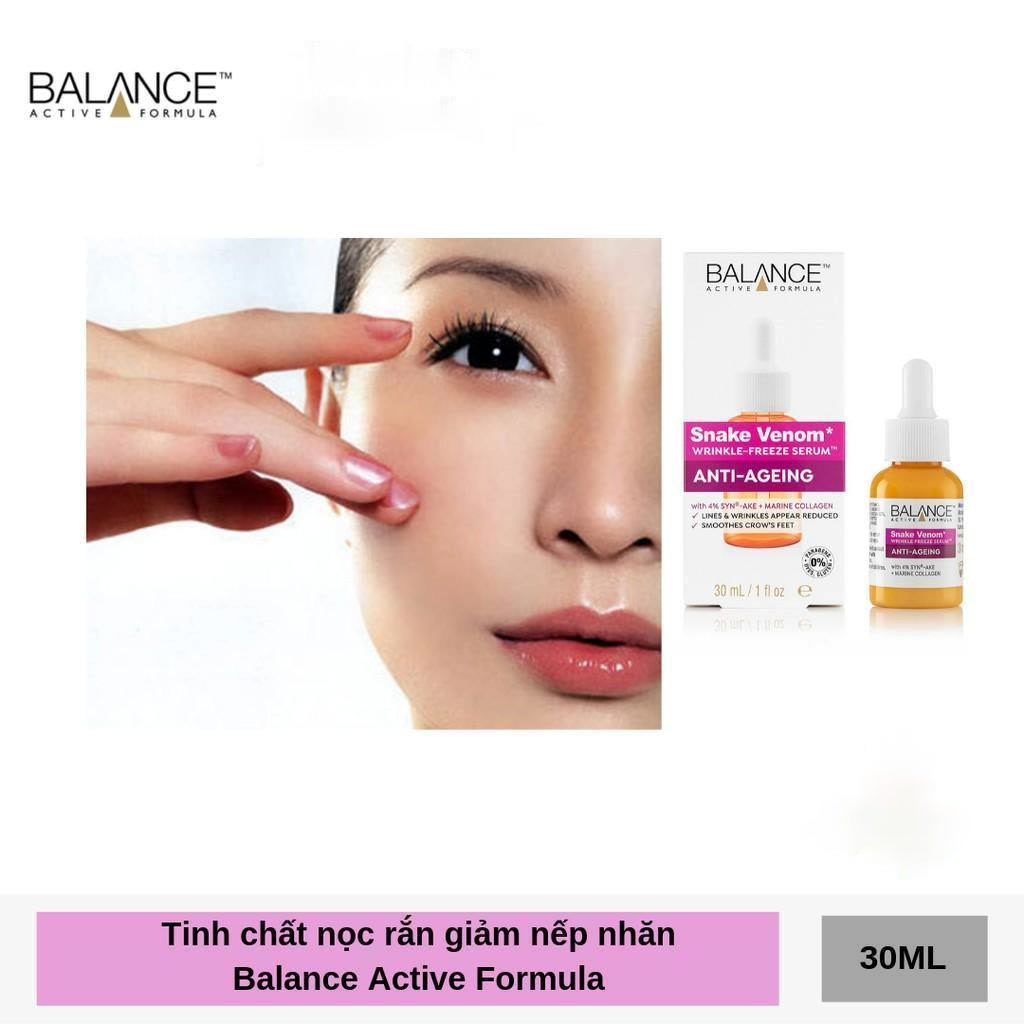 Serum chống lão hóa nọc rắn Balance Active Formula Snake Venom Wrinkle Freeze 30ml