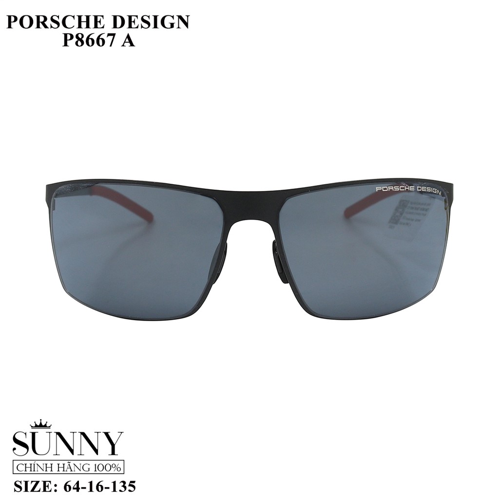 Kính mát thời trang Porsche Design P8667 nhiều màu, thiết kế dễ đeo bảo vệ mắt