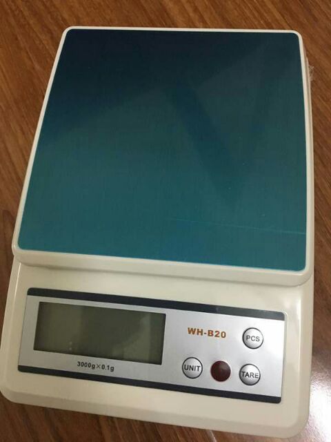 Cân điện tử wh b20 cao cấp 3kg0.1g và 10kg-1g