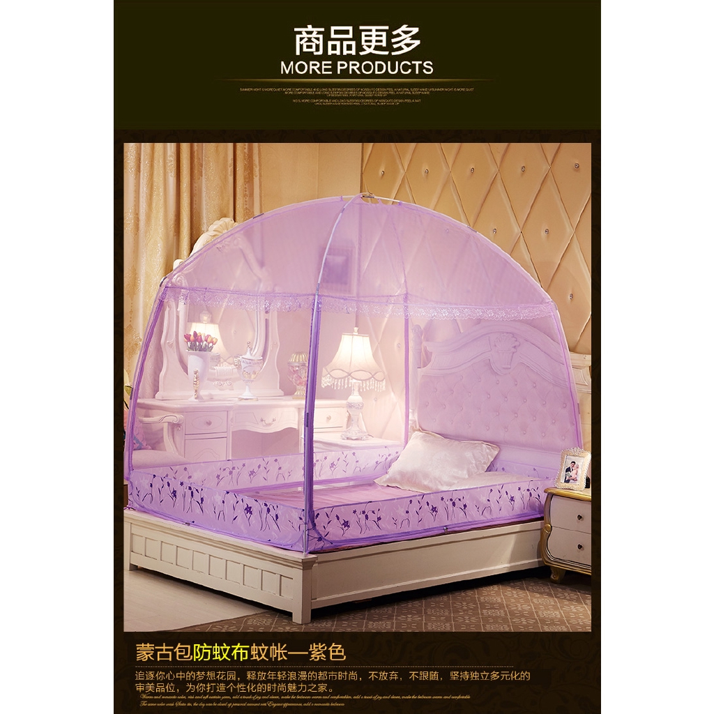 Lưới ngủ chống muỗi có khung có thể gấp lại 1.5m 2m 1.8m dành cho trẻ em