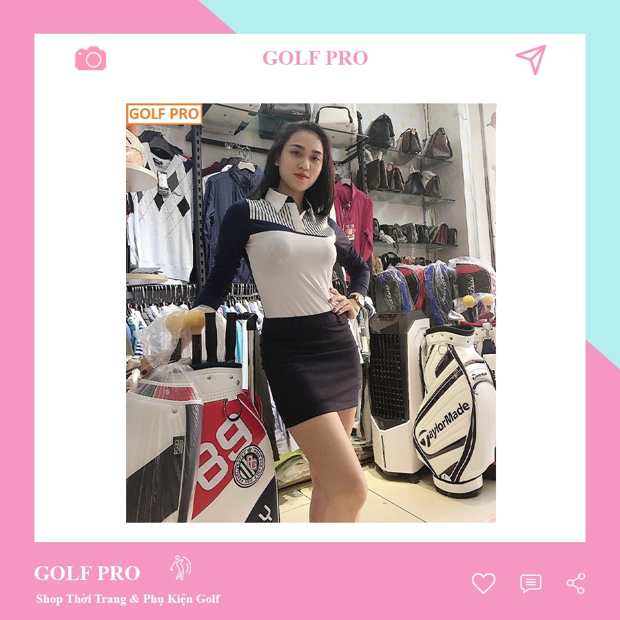 Áo chơi golf nữ dài tay Titliest thời trang thể thao GOLF PRO AM004