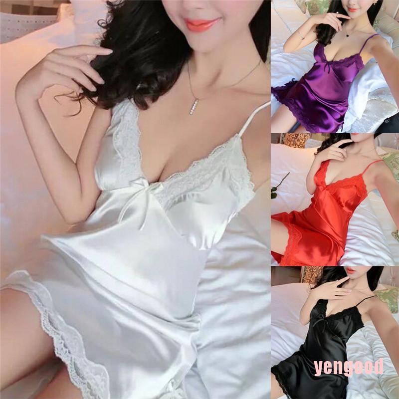 Áo Choàng Ngủ Vải Lụa Quyến Rũ Cho Nữ