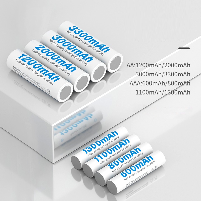 Hộp 4 viên pin sạc AA 3000mAh chính hãng Beston - Pin dung lượng cao chuyên dùng cho Micro KTV, cửa ra vào, đồng hồ