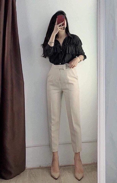 Quần Baggy Siêu Đẹp Phom Chuẩn Mẫu Mặc