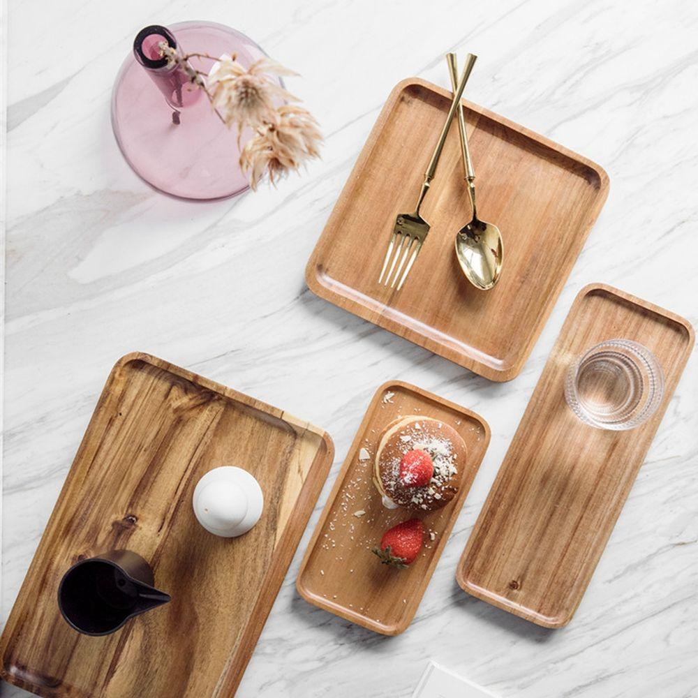 Khay Phục Vụ Sushi Trái Cây Có Rãnh Tay Cầm Đa Năng Tiện Dụng