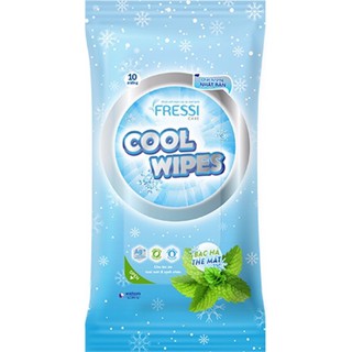 Khăn ướt FRESSI Care COOL WIPES