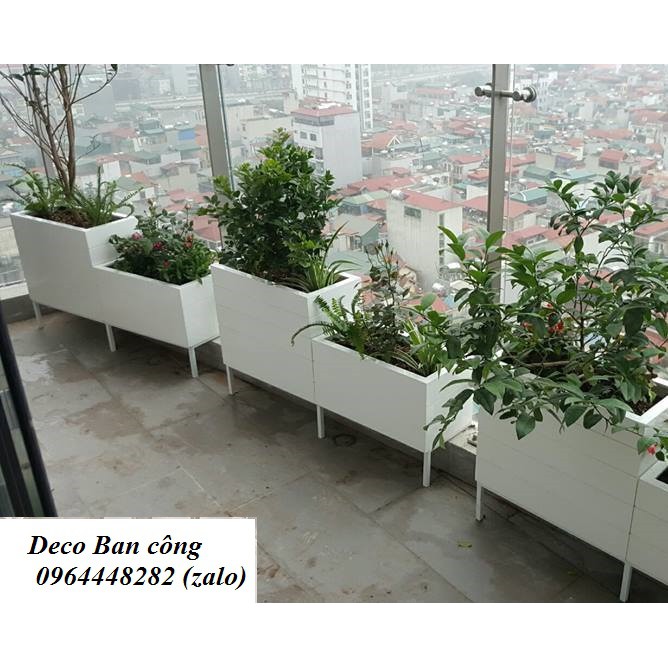 chậu hàng rào nhựa composite cao cấp