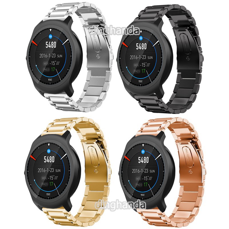 Dây đeo thay thế chất liệu kim loại phong cách cổ điển cho Ticwatch 2/Ticwatch E