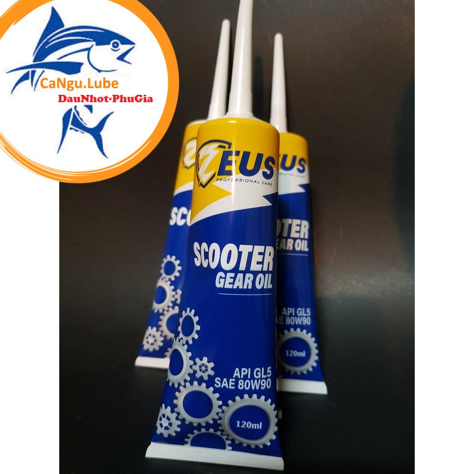 Nhớt Hộp Số Xe Ga Cao Cấp US Scooter Gear SAE 80W90, nhớt lap xe tay ga US 120ml ưu đãi-DauNhot-PhuGia-