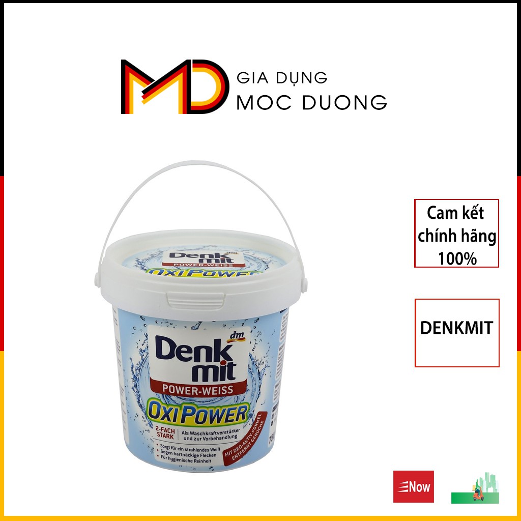 Bột giặt tẩy trắng DENKMIT Oxi Power-WEISS 750g [HÀNG ĐỨC]