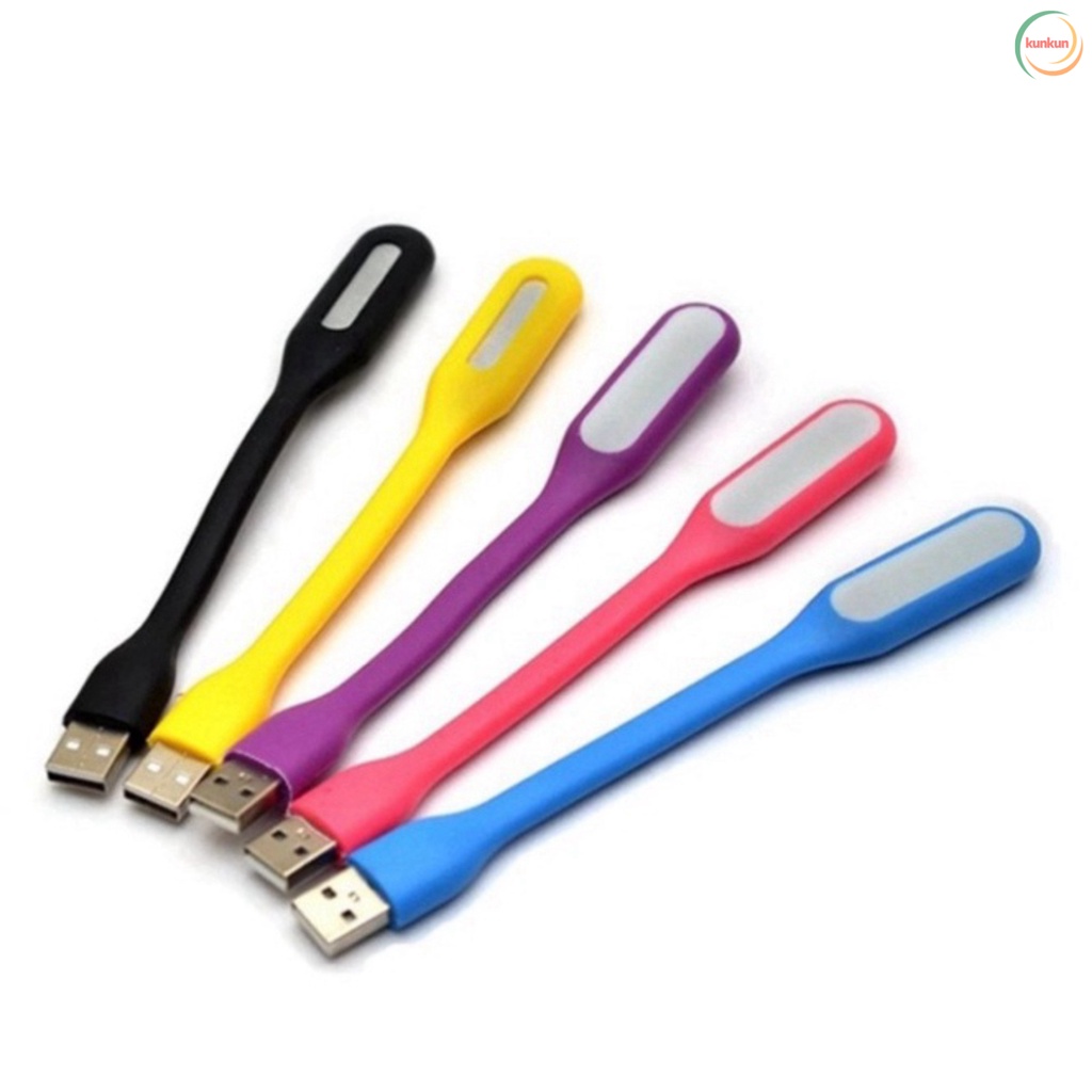 Đèn Led Mini USB siêu sáng, vỏ nhựa dẻo - cắm cổng USB sạc dự phòng [KUNKUN]