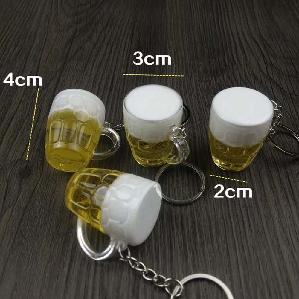 Móc chìa khóa mini bằng nhựa thiết kế độc đáo cho nữ