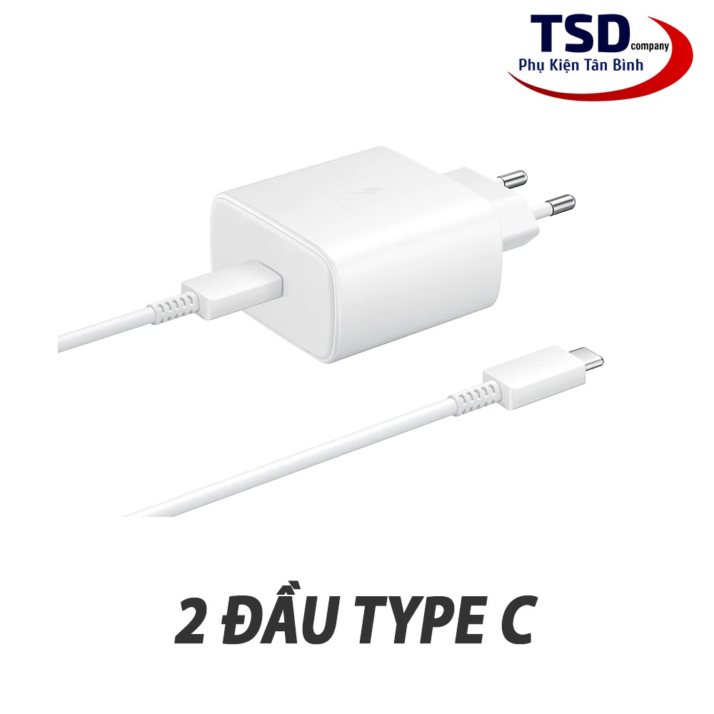 [Mã 2404EL10K giảm 10K đơn 20K] Cáp Sạc Nhanh Type C to Type C Samsung PD 25W Chính Hãng