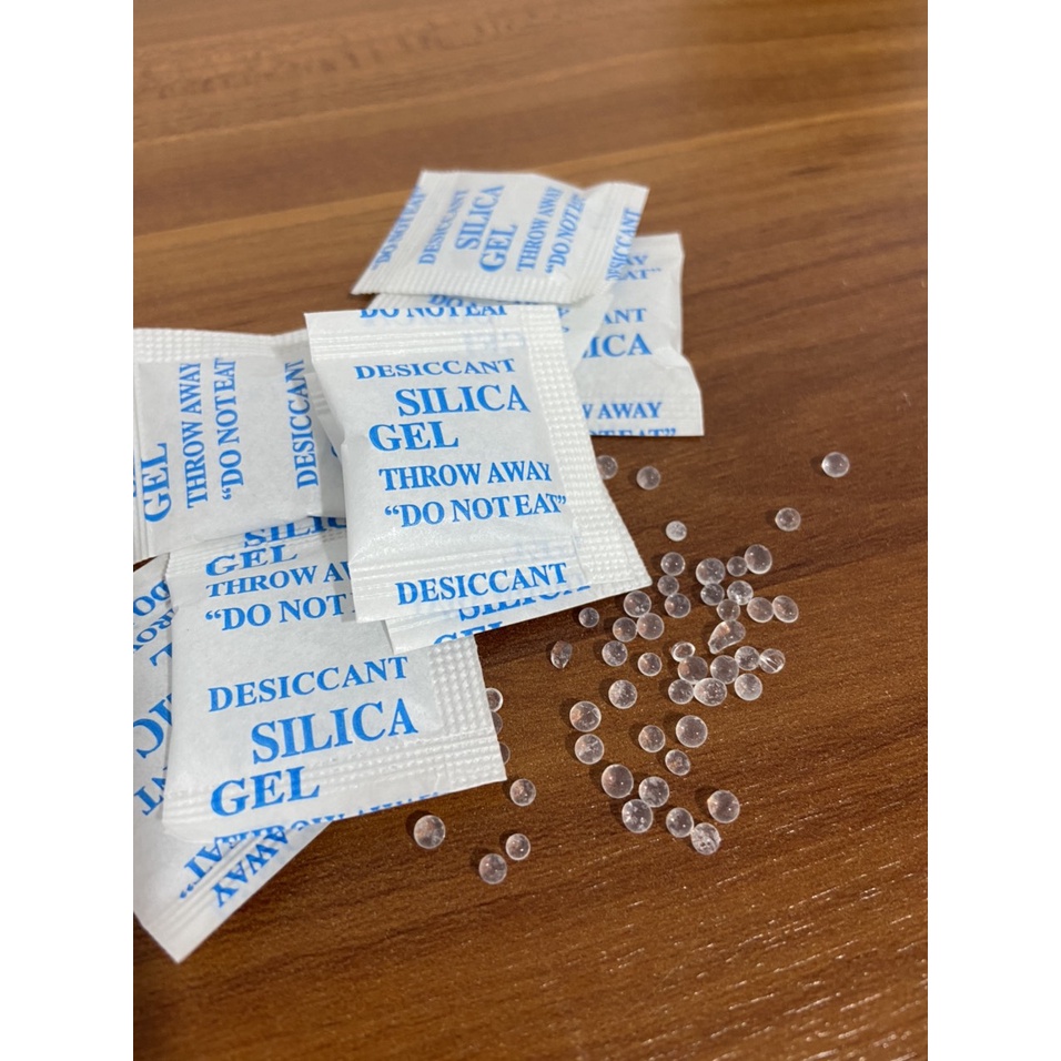 Gói hút ẩm 1gr xanh [Túi100gram][giá sỉ]