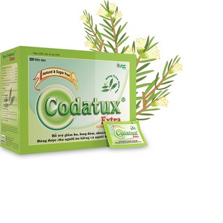 Kẹo Codatux Extra Hỗ trợ giảm ho, long đàm, nhuận phế, cho trẻ từ 6 tuổi trở lên