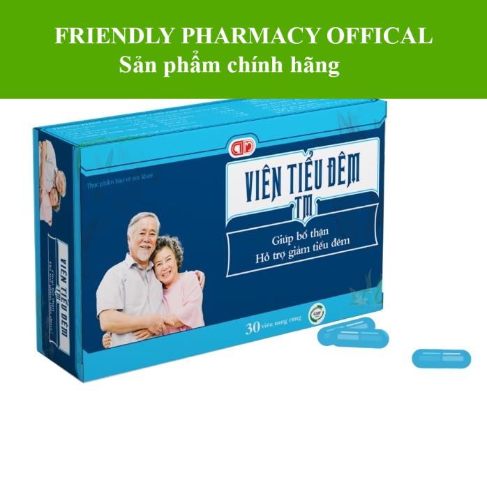 VIÊN TIỂU ĐÊM TM - Giúp bổ thận, hỗ trợ giảm tiểu đêm, tiểu nhiều lần do thận yếu, thận hư (30 viên)
