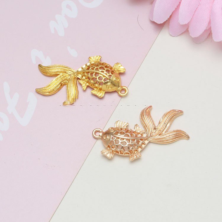 1 phiến cá chép 33*18mm nguyên liệu làm trâm làm trang sức cổ trang