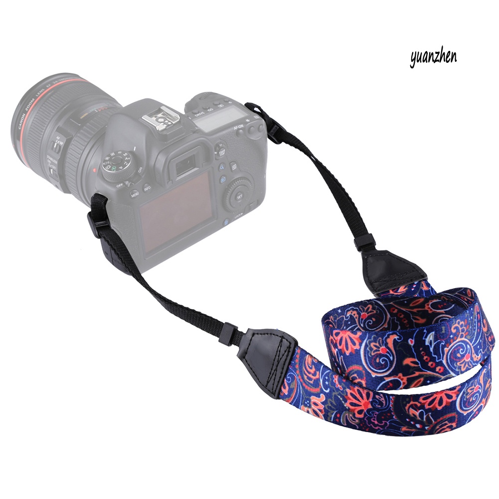 Dây Đeo Cổ Họa Tiết Hoa Retro Cho Máy Ảnh Canon Dslr | BigBuy360 - bigbuy360.vn