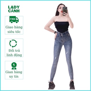 Quần jean nữ lưng cao đẹp giá rẻ,quần bò LADY 626