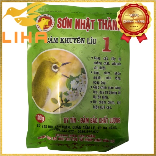 Cám Vành Khuyên Sơn Nhật Thành (Số 1) 100gr Giúp Chim Dưỡng, Thay Lông