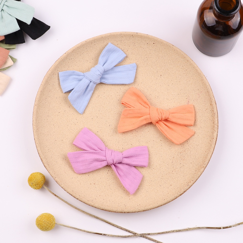 Kẹp tóc nơ KIDSBOWS thiết kế nhỏ xinh xắn cho bé gái
