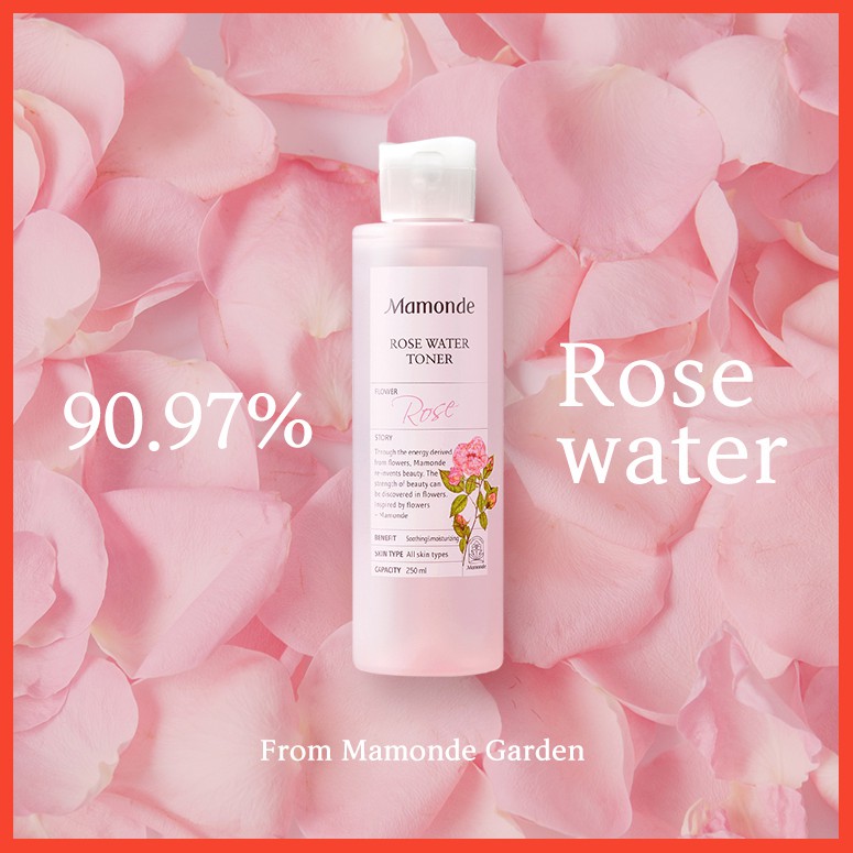 Nước hoa hồng Toner Mamonde Rose Water