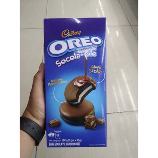 Bánh Oreo Socola Pie Cadbury 180g