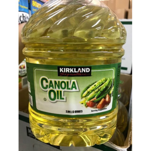 Dầu hạt cải Kirkland Canola Oil 2,84l