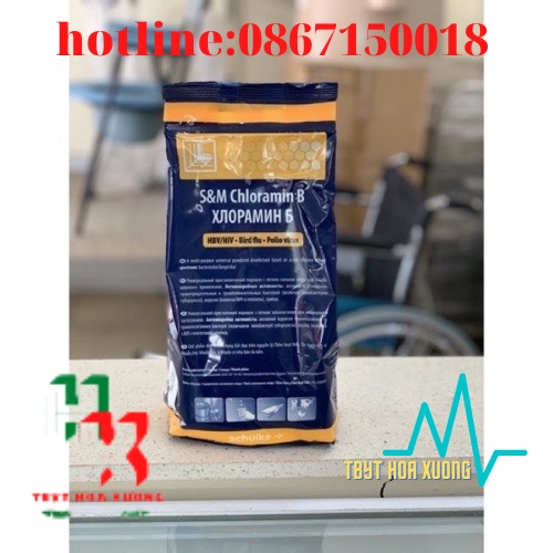 CLORAMIN B Cộng Hòa Séc Túi 1 Kg Hàng Chính Hiệu