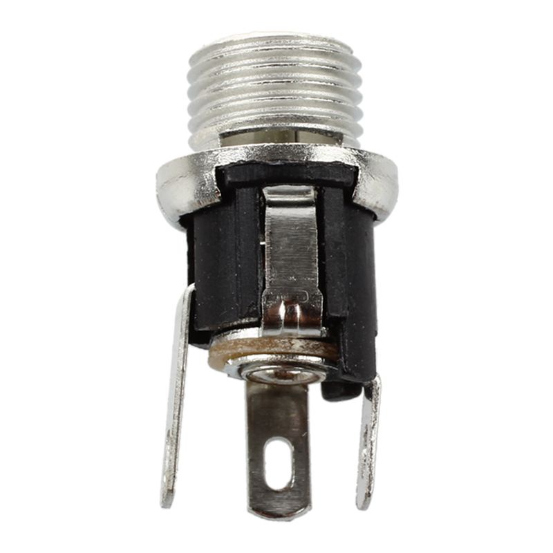 5 cái 5.5mmx2.1mm Ổ cắm giắc cắm nguồn DC Đầu nối gắn bảng điều khiển nữ