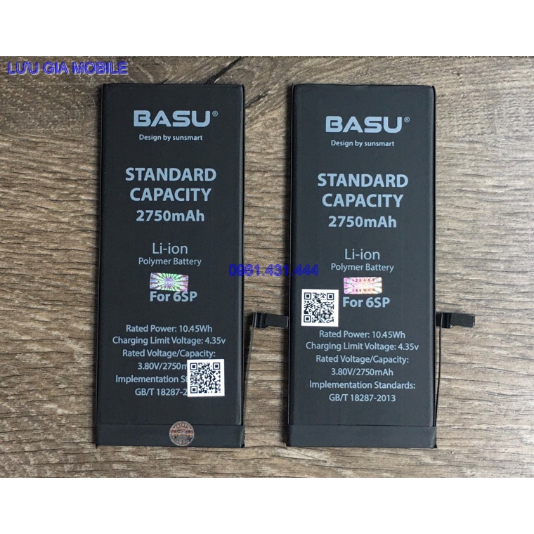 [RẺ VÔ ĐỊCH]Pin ĐT táo 5/5s/6/6s/6+/6s+/7/7+/8/8+/X/XSMax BASU tiêu chuẩn xuất khẩu EU + Bảo hành 12 tháng