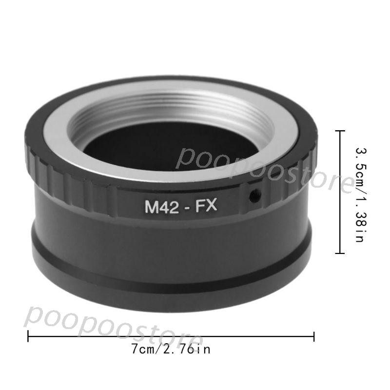 Ngàm Chuyển Ống Kính M42-Fx Cho Máy Ảnh Fujifilm X Mount Fuji X-Pro1 X-M1 X-E1 X-E2