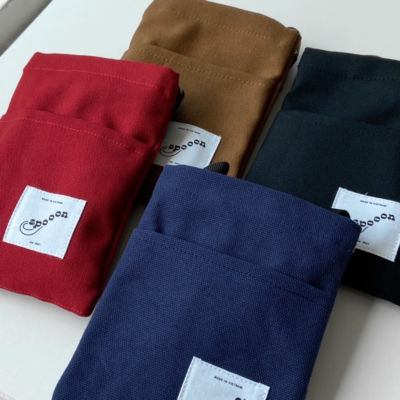 TÚI VẢI ĐEO CHÉO MINI CANVAS SPOOON MINI CROSS BAG