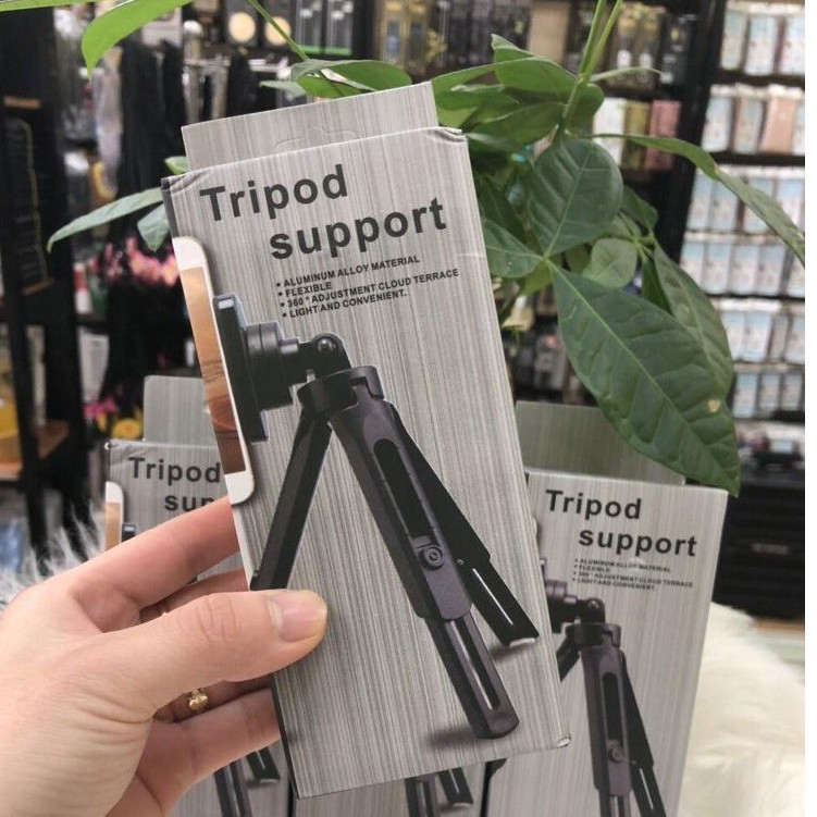 Tripod Support Mini Cho Điện Thoại, Máy Ảnh - Tripod 3 Chân