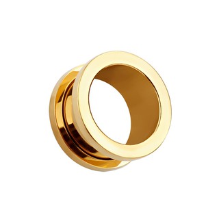 Khuyên nong tai size 18mm màu vàng