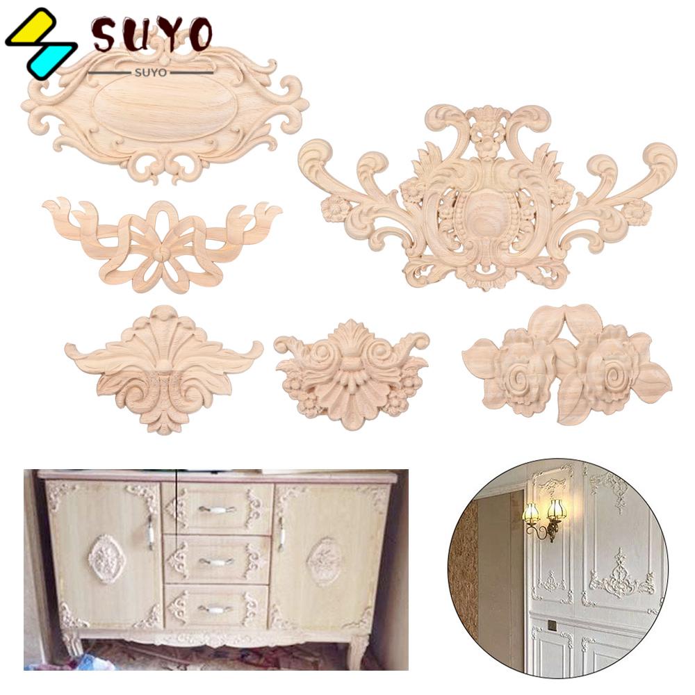 1 Miếng Gỗ Khắc Họa Tiết Trang Trí Nội Thất